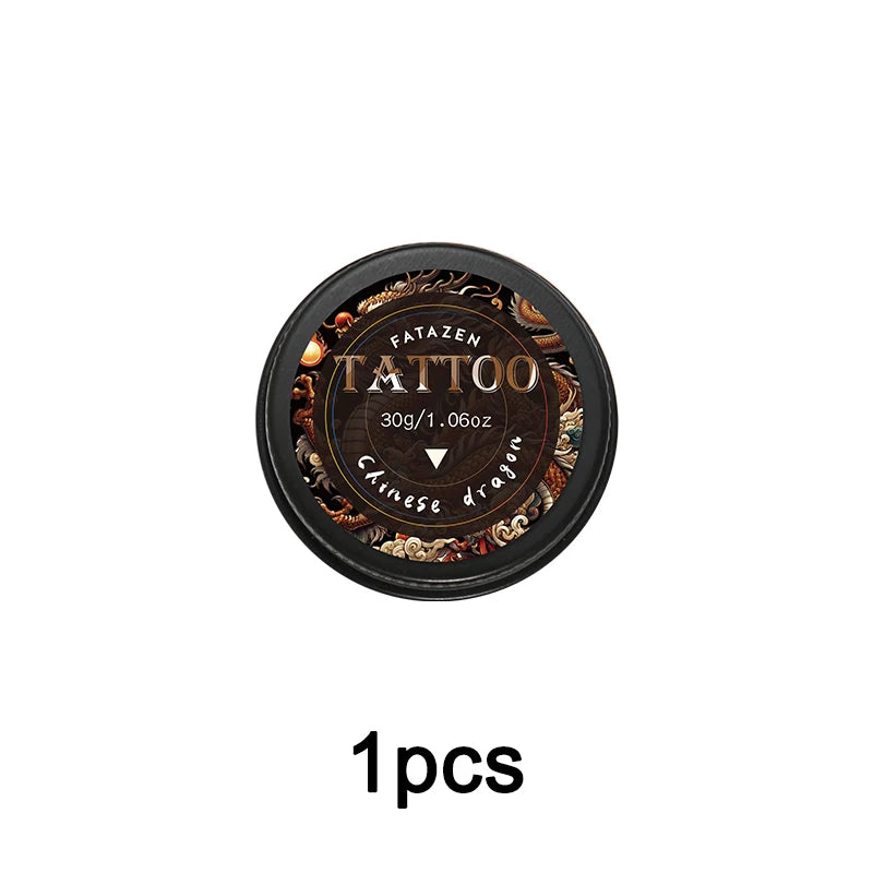 30g Tattoo Care Balm Natural Moisturizing & Nourishing Cream, Enhances & Protection Color, Gentle & Non-Irritating