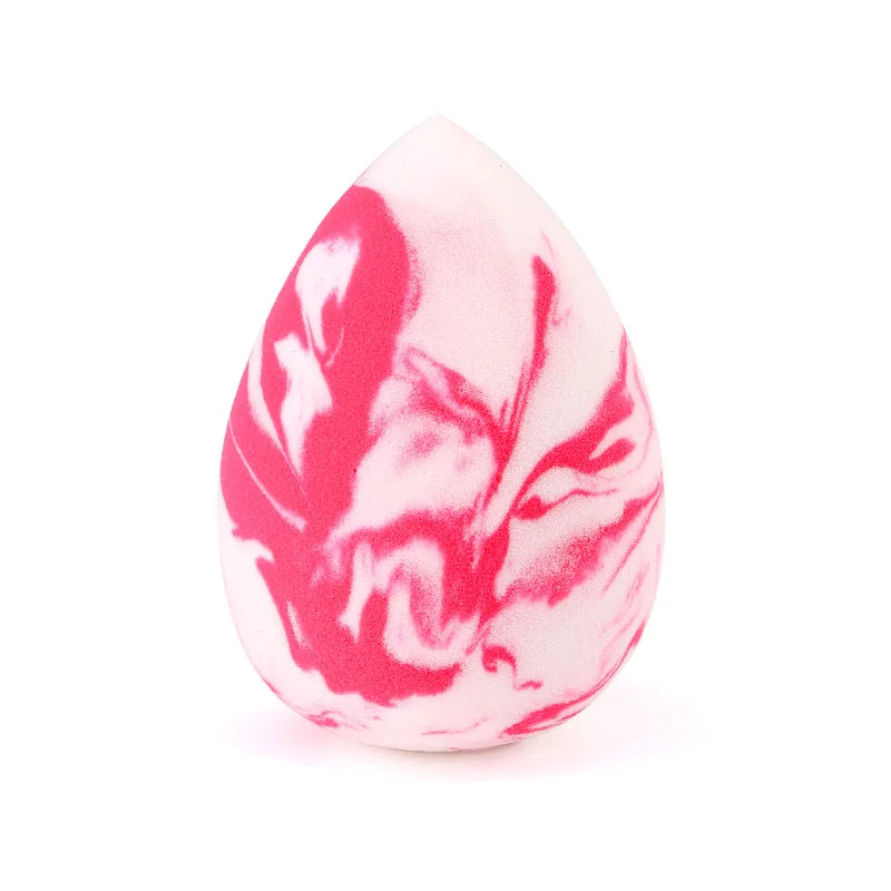 Makeup Sponge Marbling Water-drop Shape Foundation Concealer Sponges Dry and Wet Mix Powder Puffs Cosmetic Puff Makeup Tools