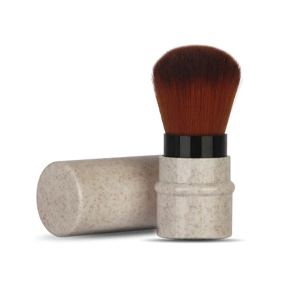 Luxury Champagne Makeup Brushes Flat Top Foundation Brush Large Face Brush Repair brush contour brush for Liquid Cream Powder