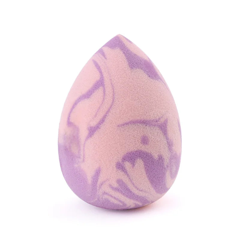 Makeup Sponge Marbling Water-drop Shape Foundation Concealer Sponges Dry and Wet Mix Powder Puffs Cosmetic Puff Makeup Tools