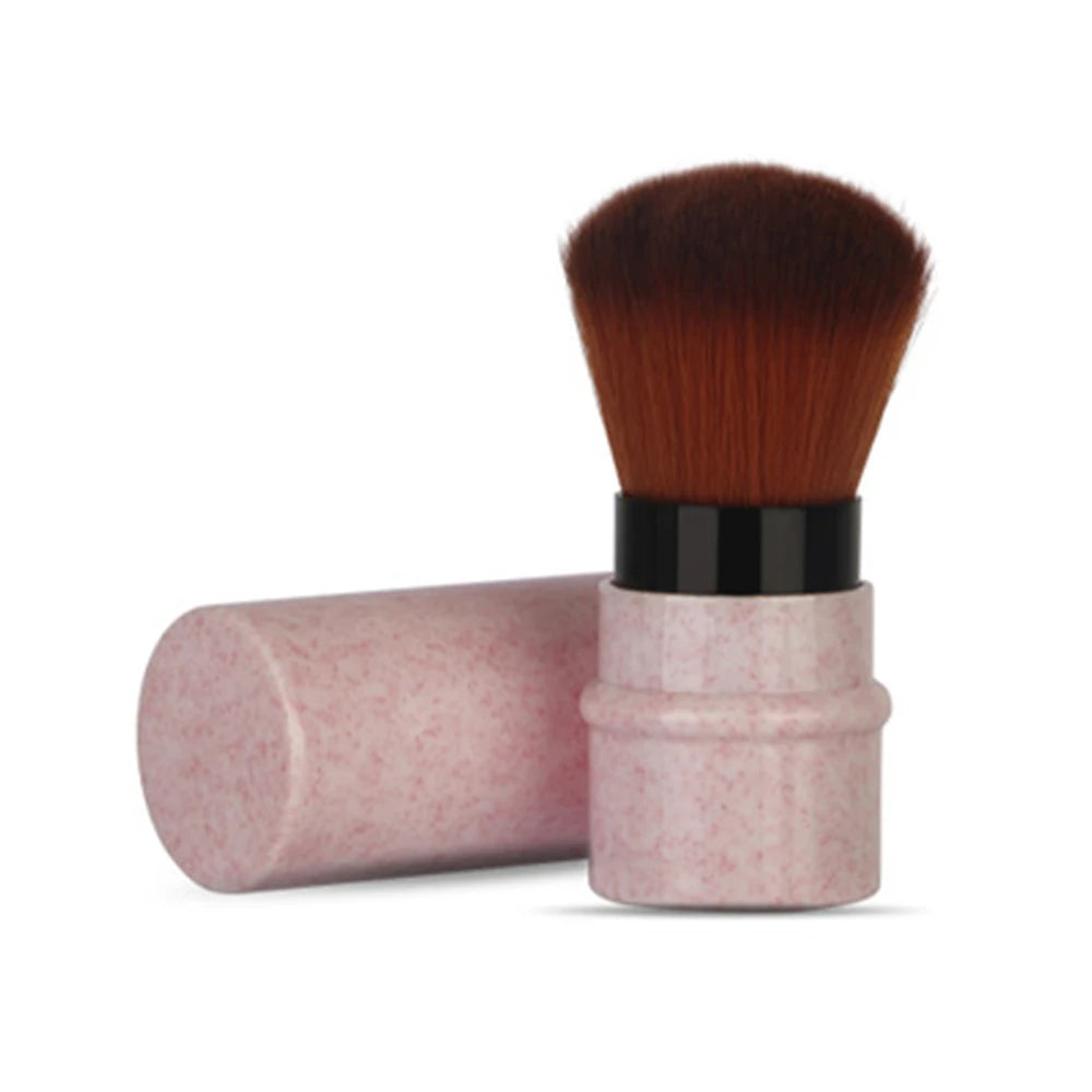 Luxury Champagne Makeup Brushes Flat Top Foundation Brush Large Face Brush Repair brush contour brush for Liquid Cream Powder
