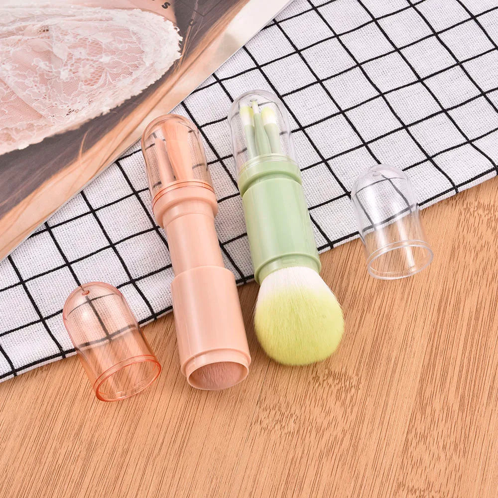 Luxury Champagne Makeup Brushes Flat Top Foundation Brush Large Face Brush Repair brush contour brush for Liquid Cream Powder