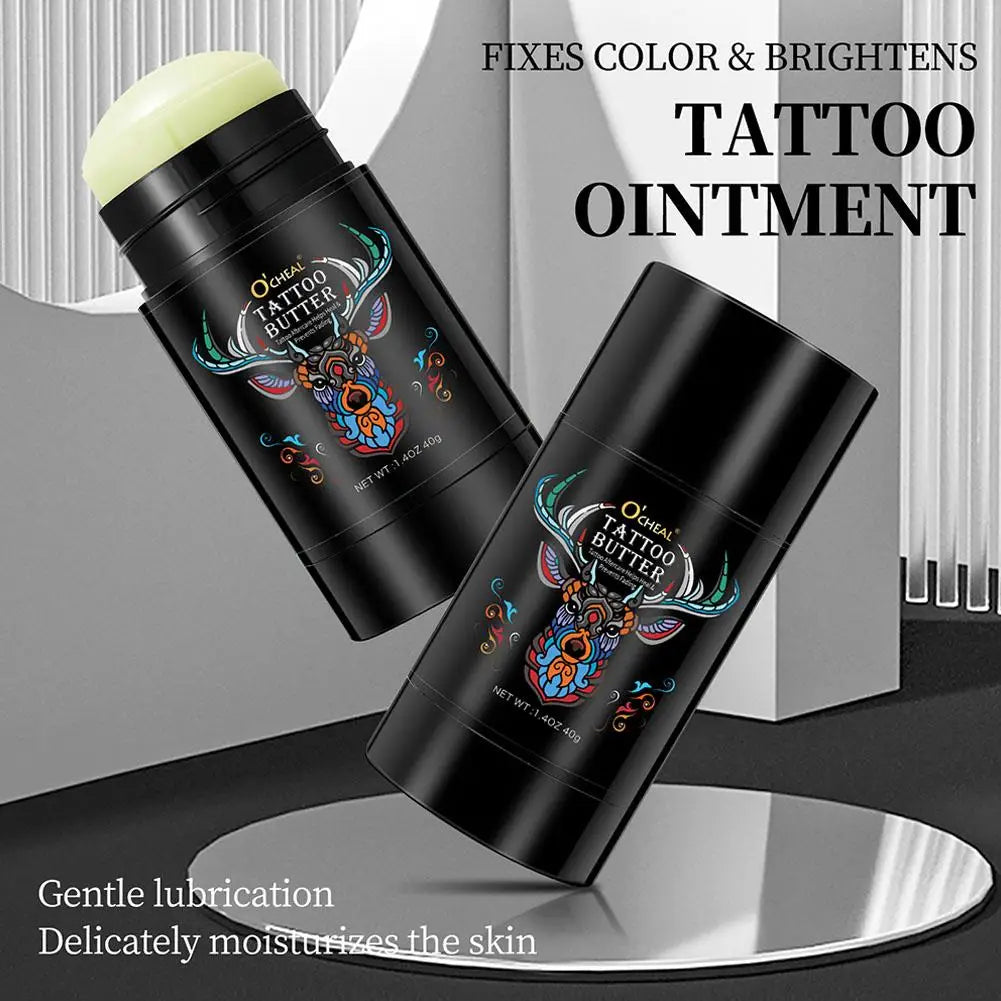 Tattoo Care Cream Soothing Tattoo Balm Stick Moisturizing Enhance Brighten Current Cream & Soothe New Tattoo Tattoos Protec R7B8