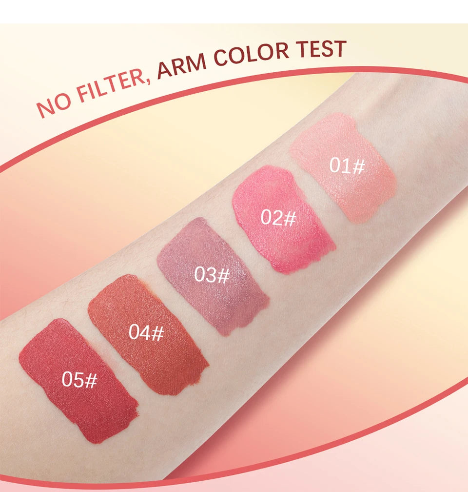 Blush Liquid Blusher Real Makeup Blush Matte Palette Blusher Cosmetics Products Liquid Cream Stick Pink Face raremakeup Beauty