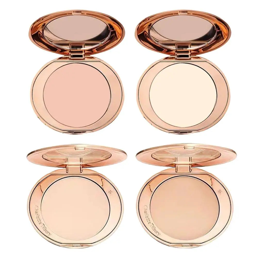 Facial Oil Control Powder Concealer Bronzer Foundation Natural Powder Waterproof Contour Palette Shadow Powder Concealer Makeup