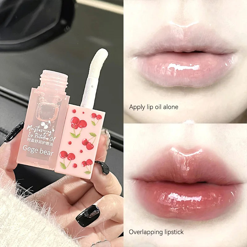 Gege Bear Gentle Moisturizing Lip Care Set - Reduces Lip Lines and Prevents Chapping,Essential for summer drying