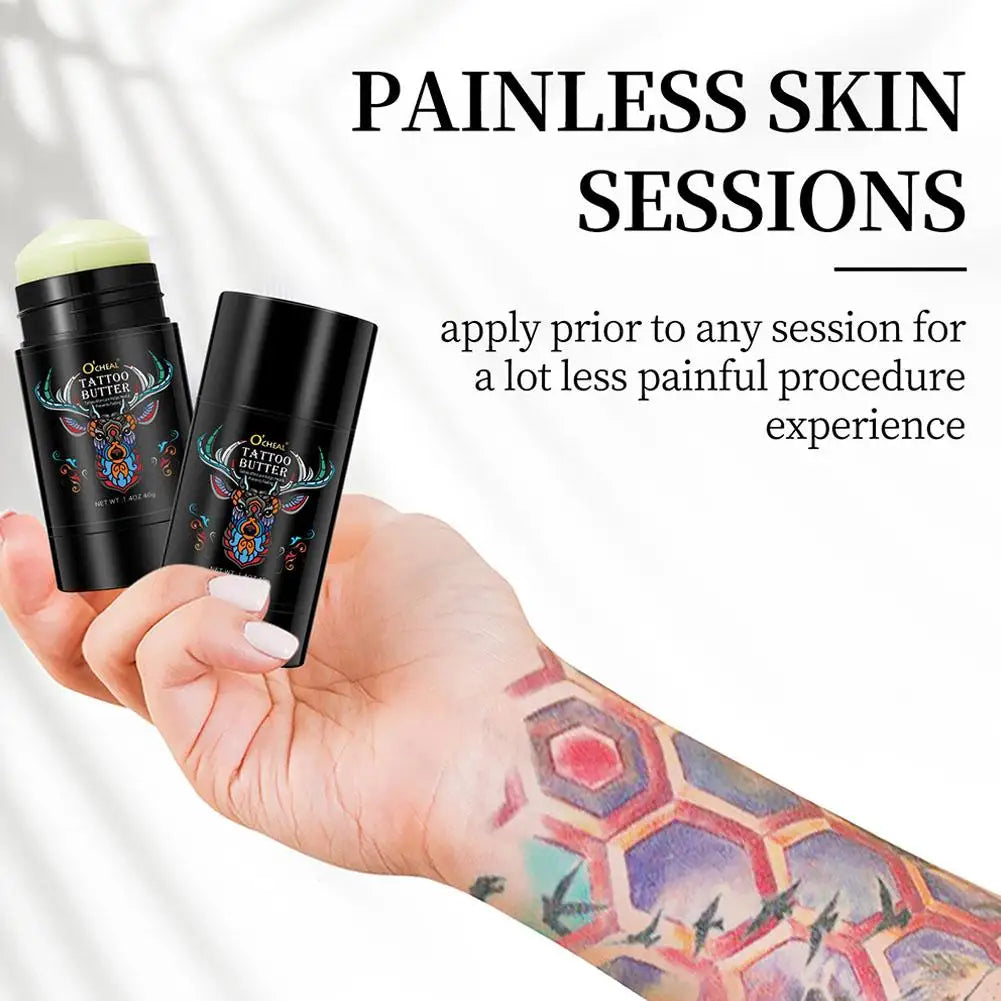 Tattoo Care Cream Soothing Tattoo Balm Stick Moisturizing Enhance Brighten Current Cream & Soothe New Tattoo Tattoos Protec R7B8