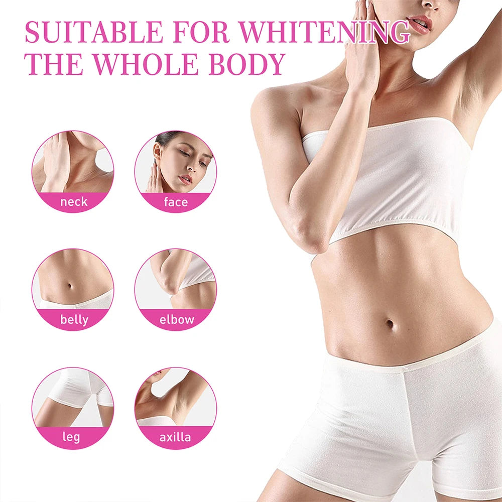 Whitening Face Cream Body Armpit Leg Knee Elbow Lighten Dark Spots Brighten Skin Tone Moisturizing Care Health Beauty Skin Care