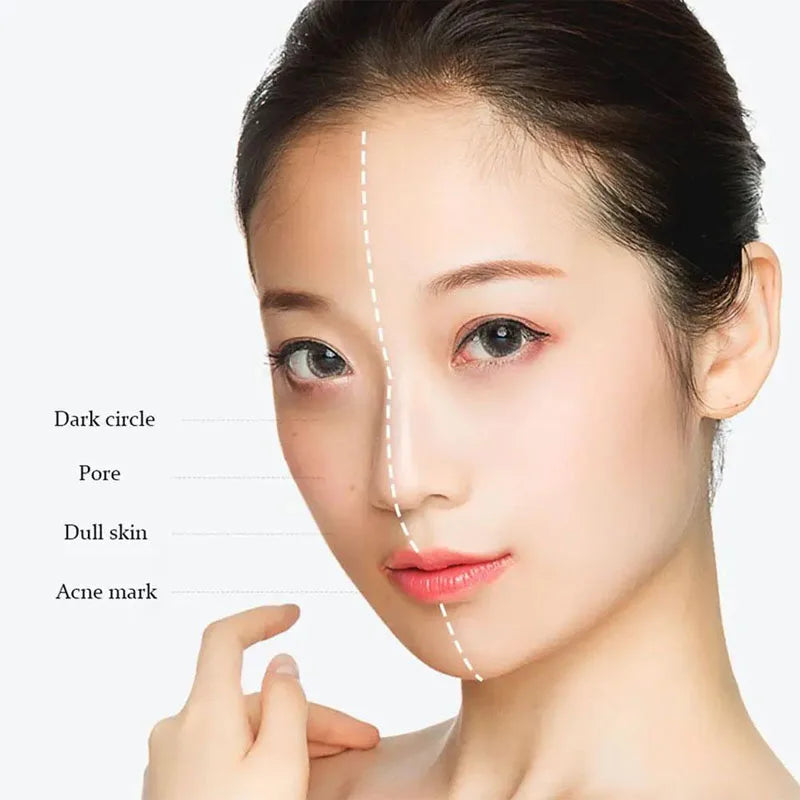 Bioaqua Moisturizing Tone-Up Cream V7 Whitening Face Cream Anti-Aging Brighten Fade Blemishes Day Cream Facial Care Nude Makeup