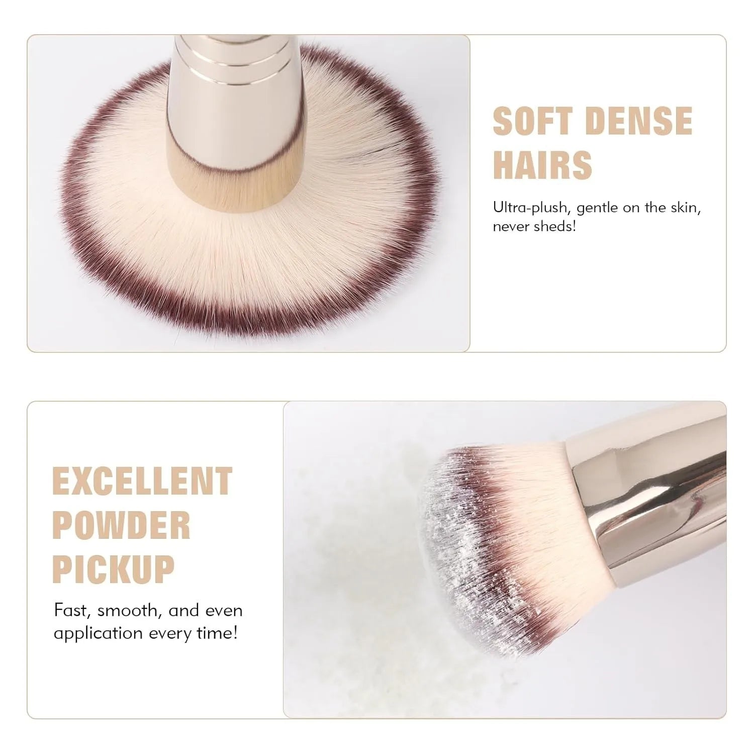 Dual-ended Foundation Brush Concealer brush contour brush blush brush Makeup Brush Professional