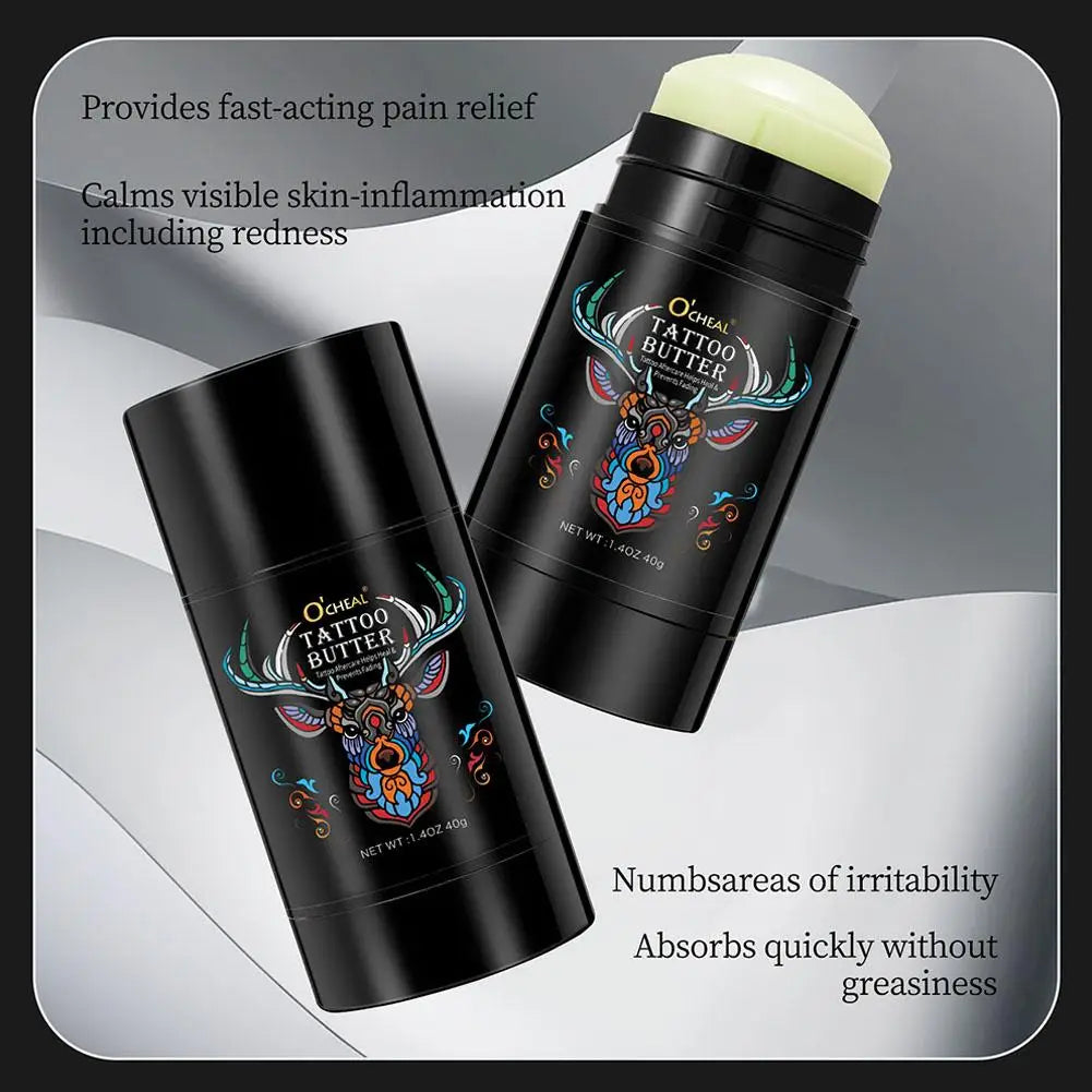 Tattoo Care Cream Soothing Tattoo Balm Stick Moisturizing Enhance Brighten Current Cream & Soothe New Tattoo Tattoos Protec R7B8
