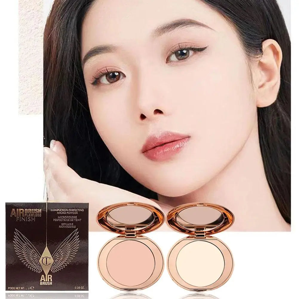 Facial Oil Control Powder Concealer Bronzer Foundation Natural Powder Waterproof Contour Palette Shadow Powder Concealer Makeup