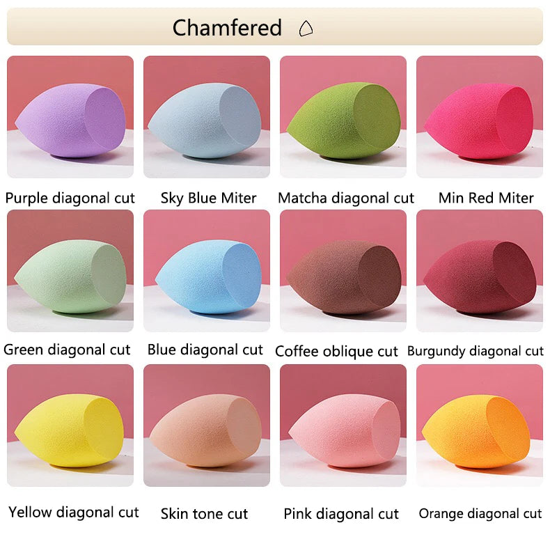 Makeup Sponge Puff Professional Cosmetic Puff Powder Smooth Women's Makeup  Foundation Sponge Beauty Make Up Tool Accessories