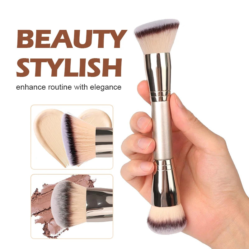 Dual-ended Foundation Brush Concealer brush contour brush blush brush Makeup Brush Professional