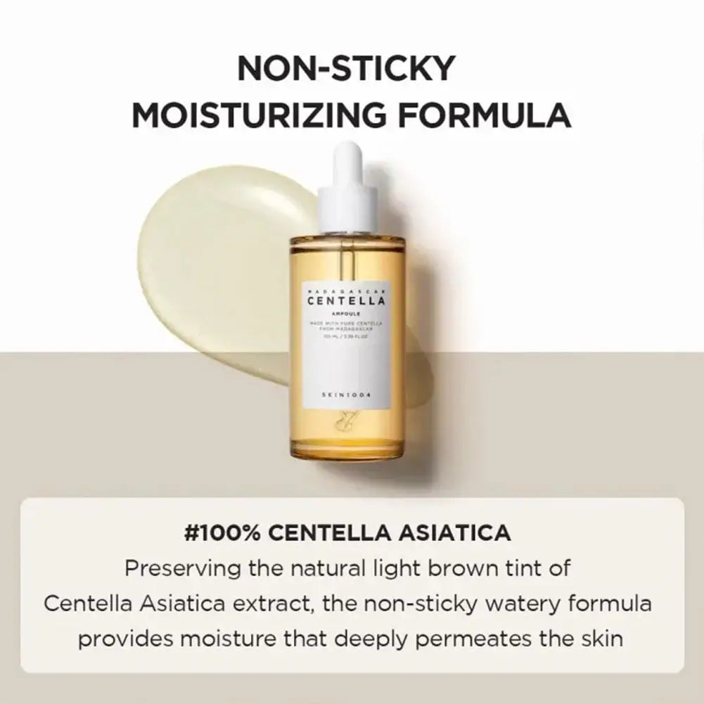 Centella Asiatica Essence Moisturizing Primer Hyaluronic Brightening Capsule Ampoule Solution Hydrating Latex Skin Care Set
