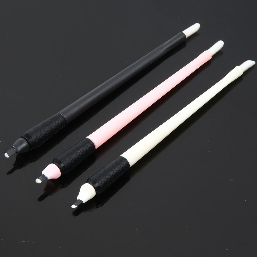 10PCS/BOX Sterile Disposable Microblading Pen U Shape Blade 18 Pins 0.15/0.18MM Permanent Makup Eyebrow Liner Tattoo Pen