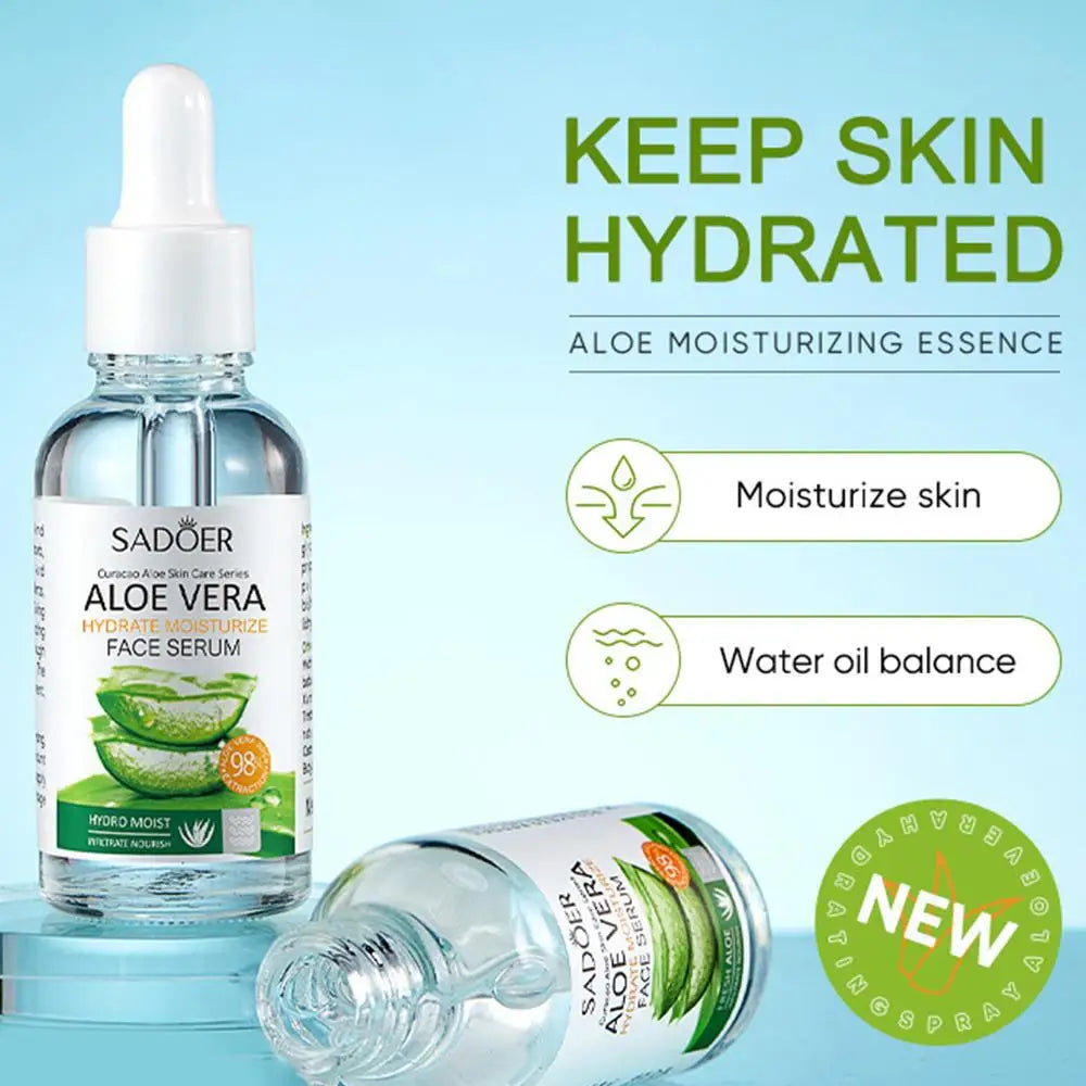 Aloe Vera Moisturizing face Essence Brightening Hydrating Essence Soothing face Care beauty skincare