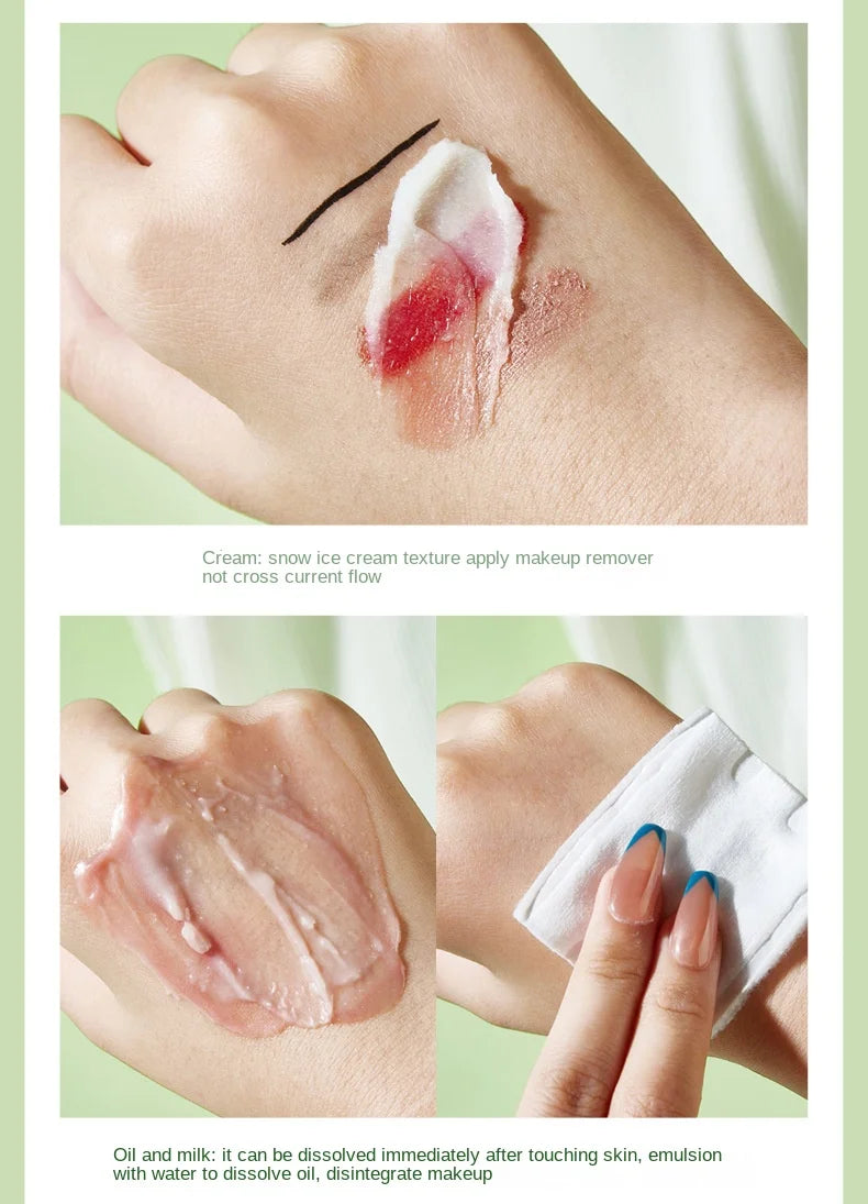 Kiss Beauty Korean Skincare Avocado Cleansing Balm Remove Blackheads Gentle Deep Cleansing Cleansing Oil 100G