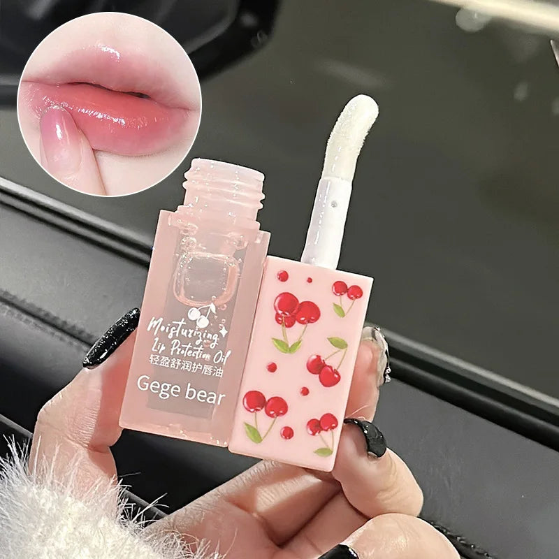 Gege Bear Gentle Moisturizing Lip Care Set - Reduces Lip Lines and Prevents Chapping,Essential for summer drying