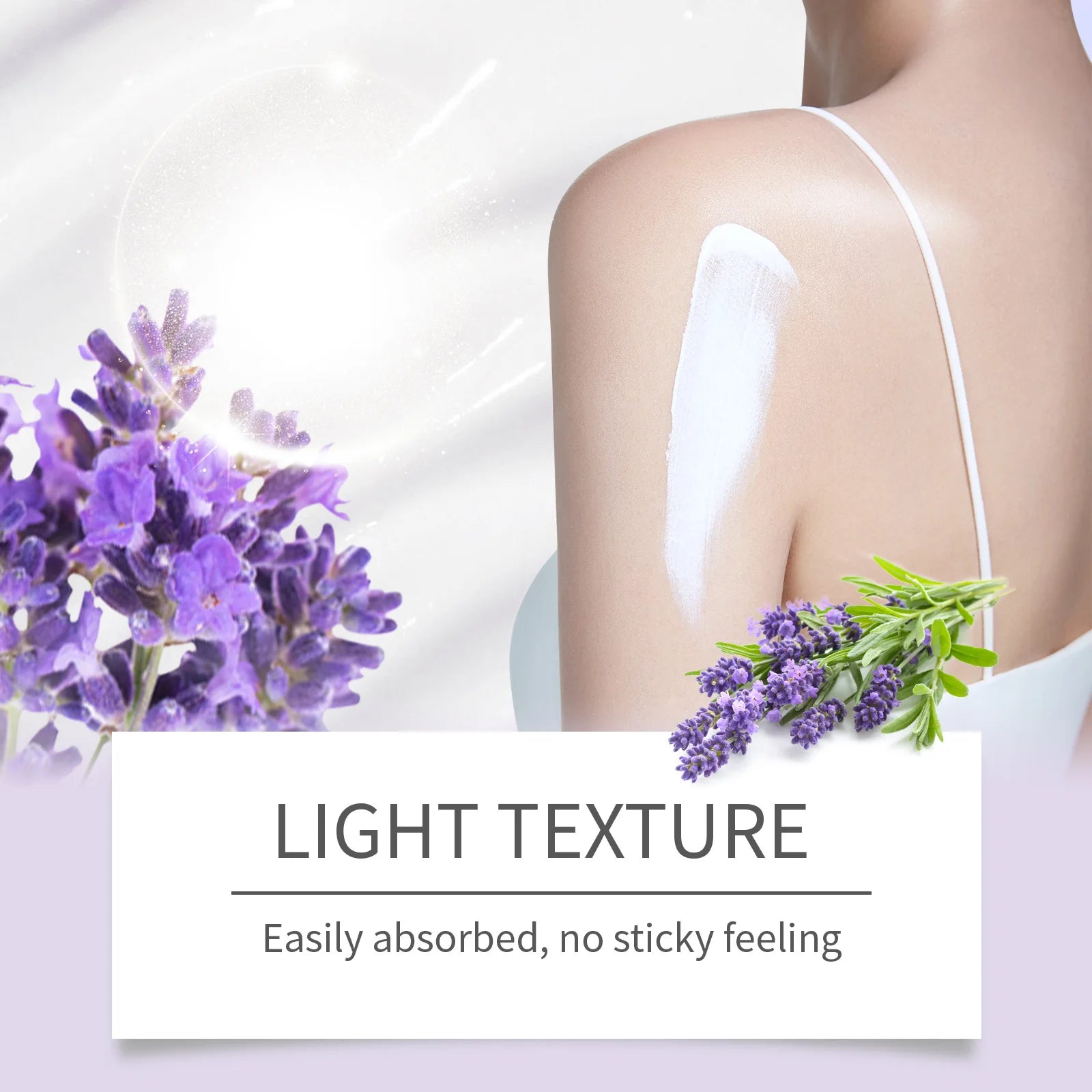 Eelhoe Lavender Body Care Set Keep Freshing Lasting Fragrance Deep Clean Reduce Dry Removing Exfoliate Skin Moisturizing Product