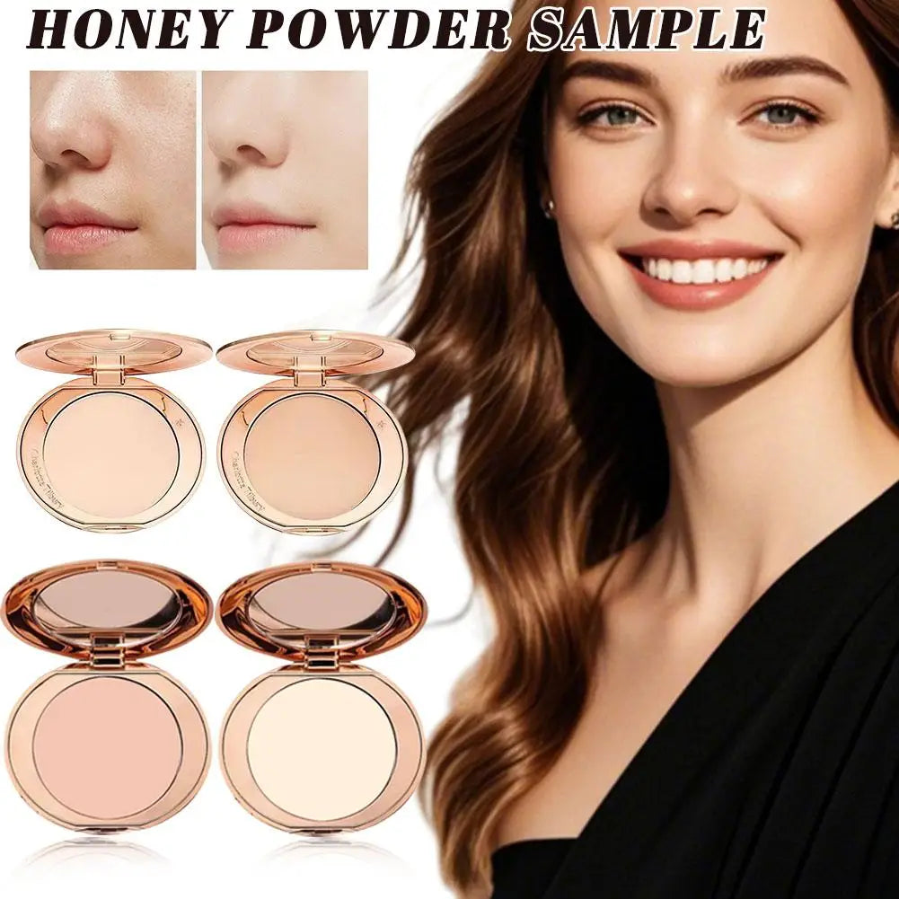 Facial Oil Control Powder Concealer Bronzer Foundation Natural Powder Waterproof Contour Palette Shadow Powder Concealer Makeup