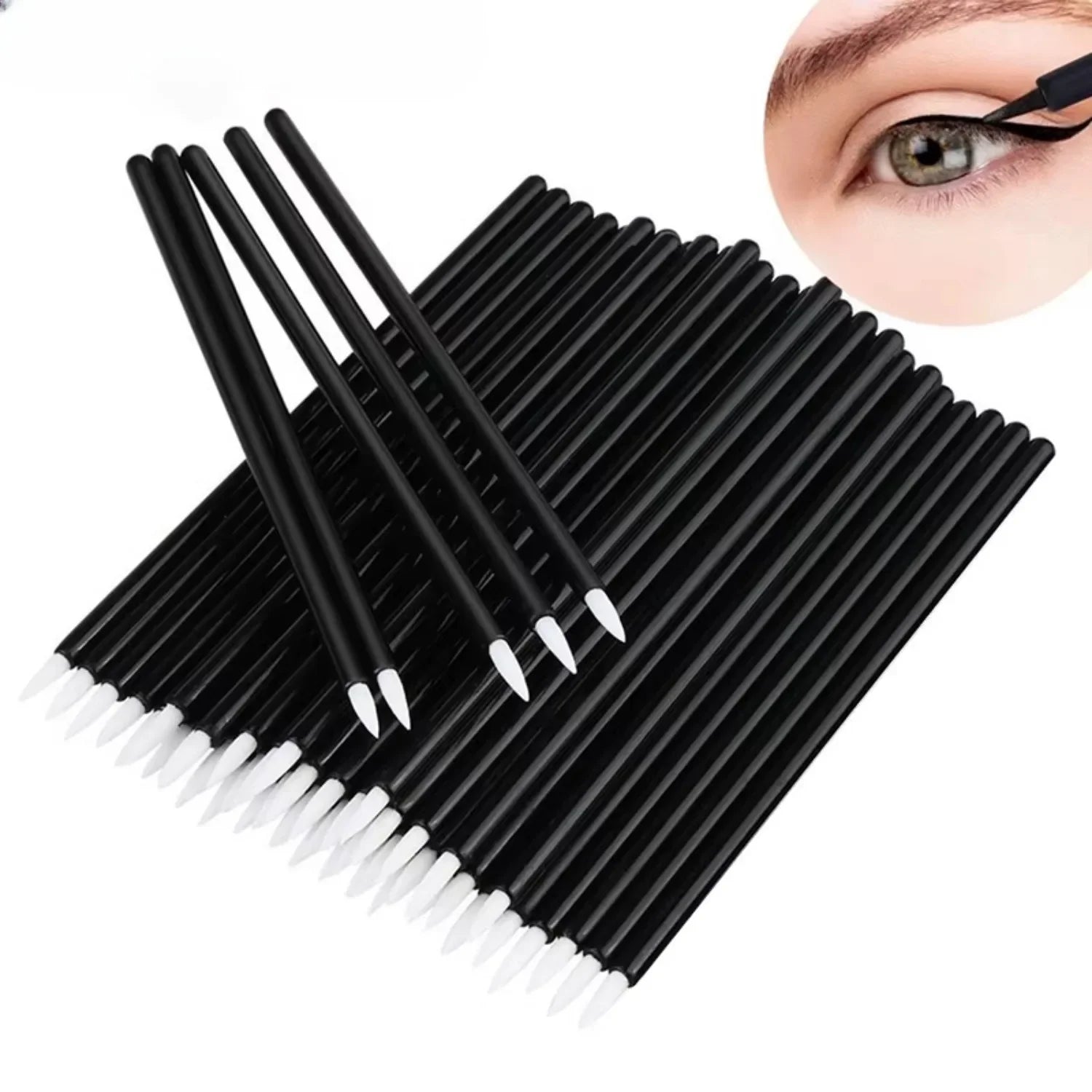 Wholesale 50pc/lot Reusable Gel Liner Beauty Eyeline MakupTools nail art brush Nail Art Brushes Painting Pen Disposable Eyeliner