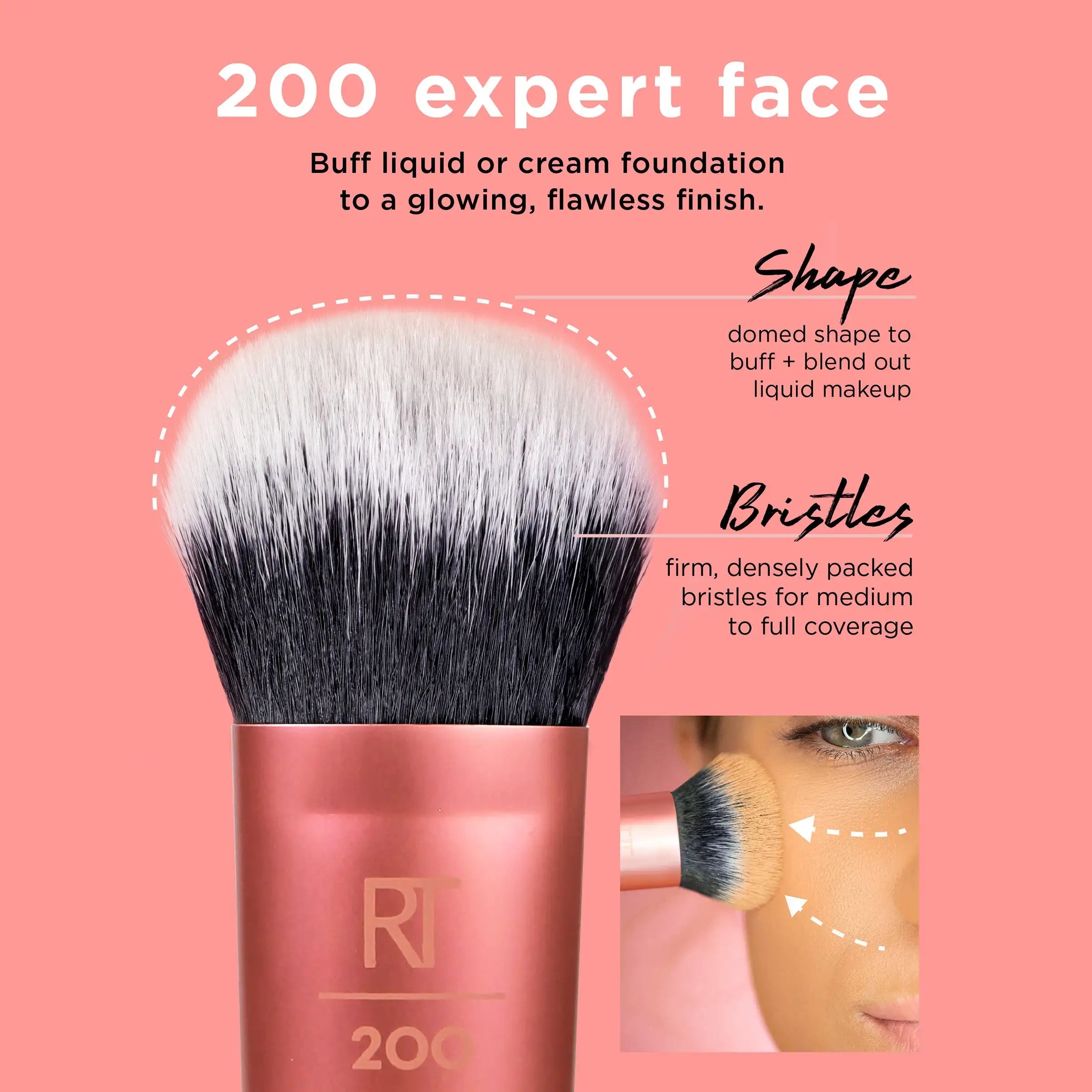 Makeup Brushes Tool Set Cosmetic Powder Eye Shadow Foundation Blush Blending Beauty Make Up Real Techniques Brush