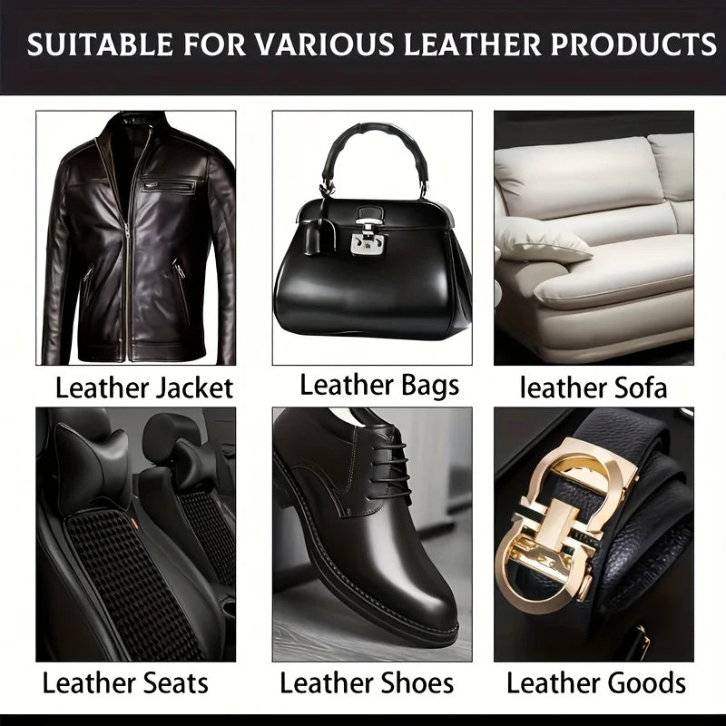 Car Leather Care Cream - A universal leather care cream, modern leather care, providing long-lasting luster and protection