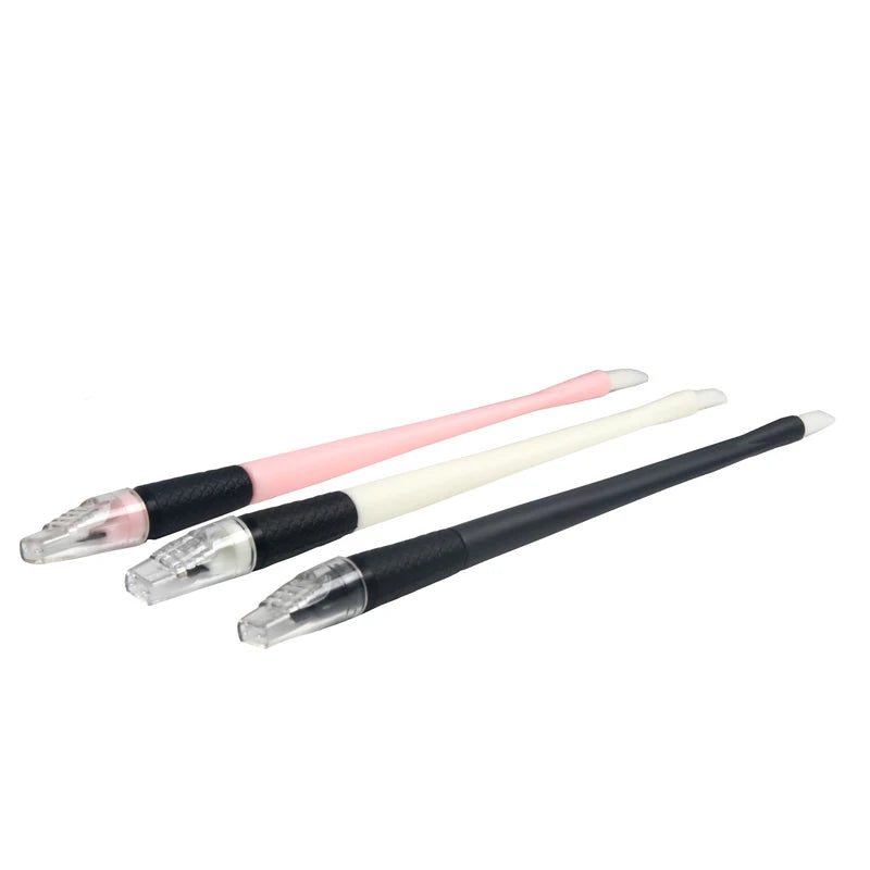 10PCS/BOX Sterile Disposable Microblading Pen U Shape Blade 18 Pins 0.15/0.18MM Permanent Makup Eyebrow Liner Tattoo Pen