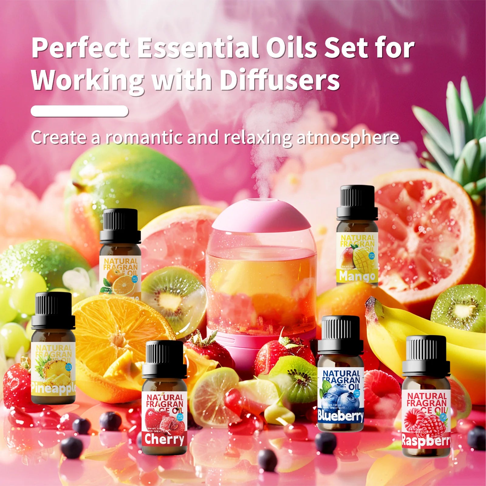 10ml Blueberry Essential Oils Blueberry Perfume women fragrance Funny Gifts perfume women soap/candle making Skin Care