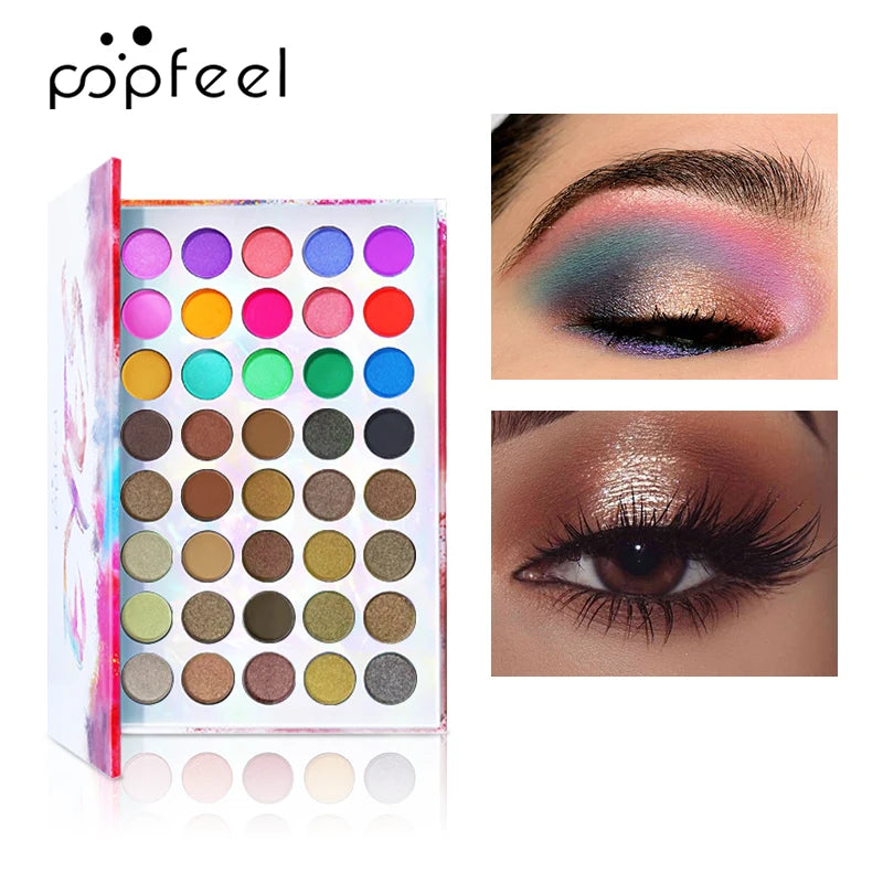 POPFEEL All-in-One Makeup Set for Women - Essential Makeup Kit for Teens and Girls, Featuring Foundation, Eyeshadow Palette。