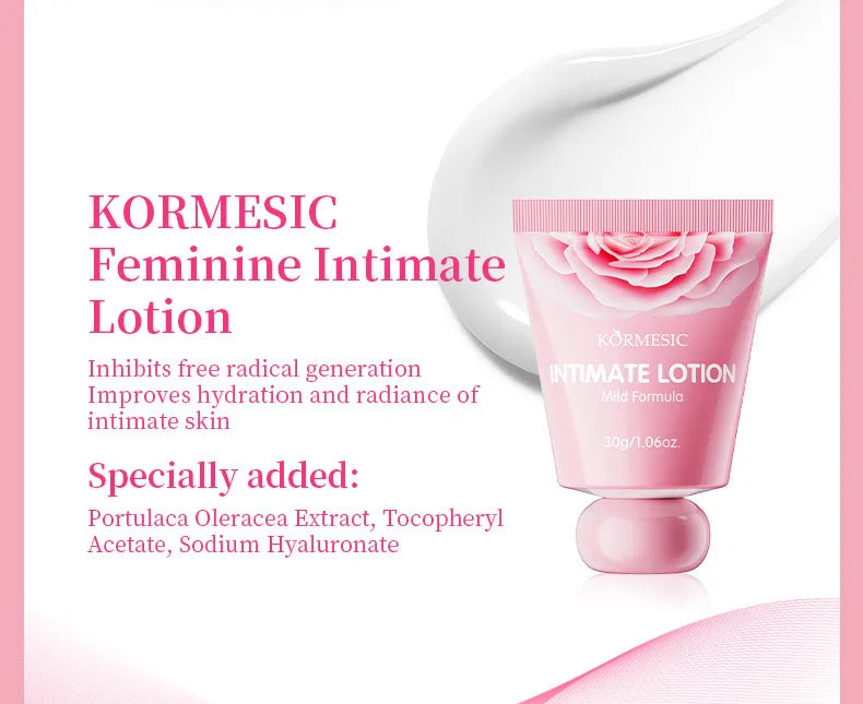 5pcs/set KORMESIC Women's Intimate Care Bundle Daily Skin Routine Set Beautifying Wash Bath Brightening Delicate Smooth Kit