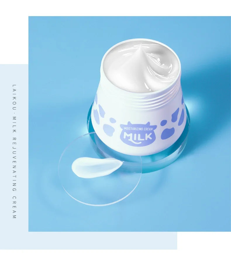LAIKOU Milk Face Carem  Moisturizing Nourish Creams Beauty Aintenance Face Skin Care  Cosmetics ﻿55g