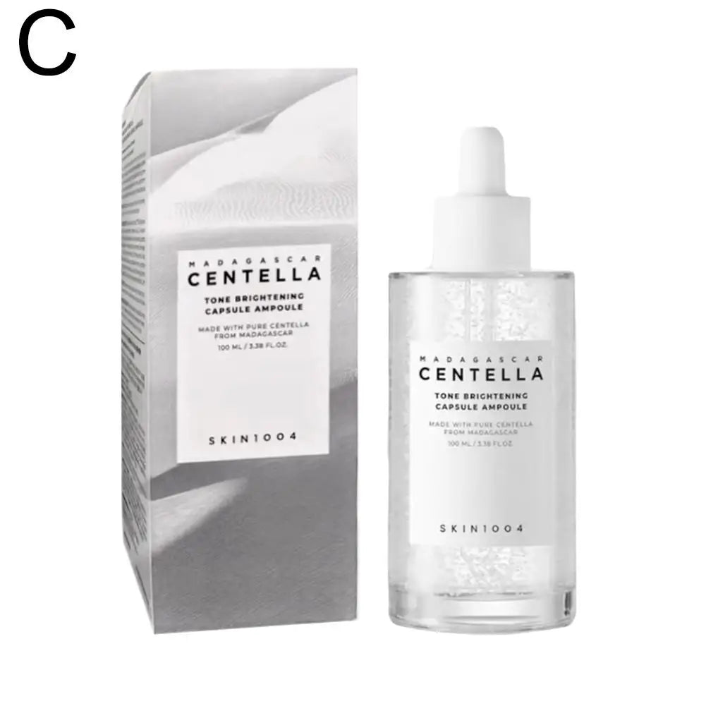 Centella Asiatica Essence Moisturizing Primer Hyaluronic Brightening Capsule Ampoule Solution Hydrating Latex Skin Care Set