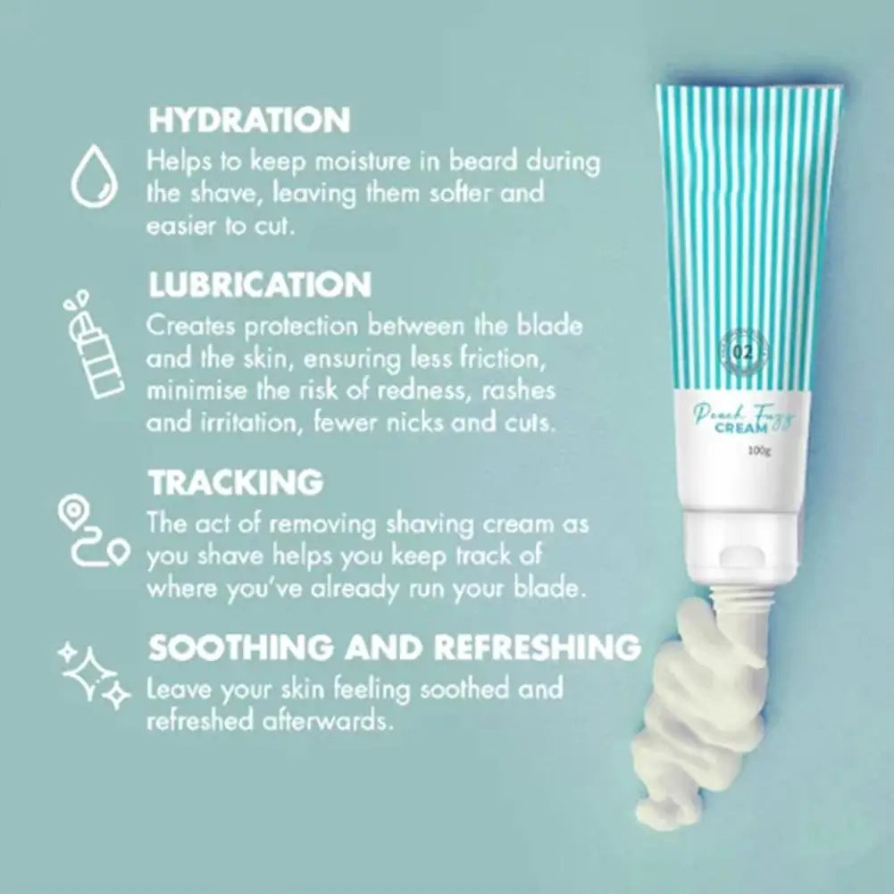 Hair Removal Cream Natural Gentle Soothing Ointment Soften Nourishing Hydration Refreshing Skin For Women Beauty Lip