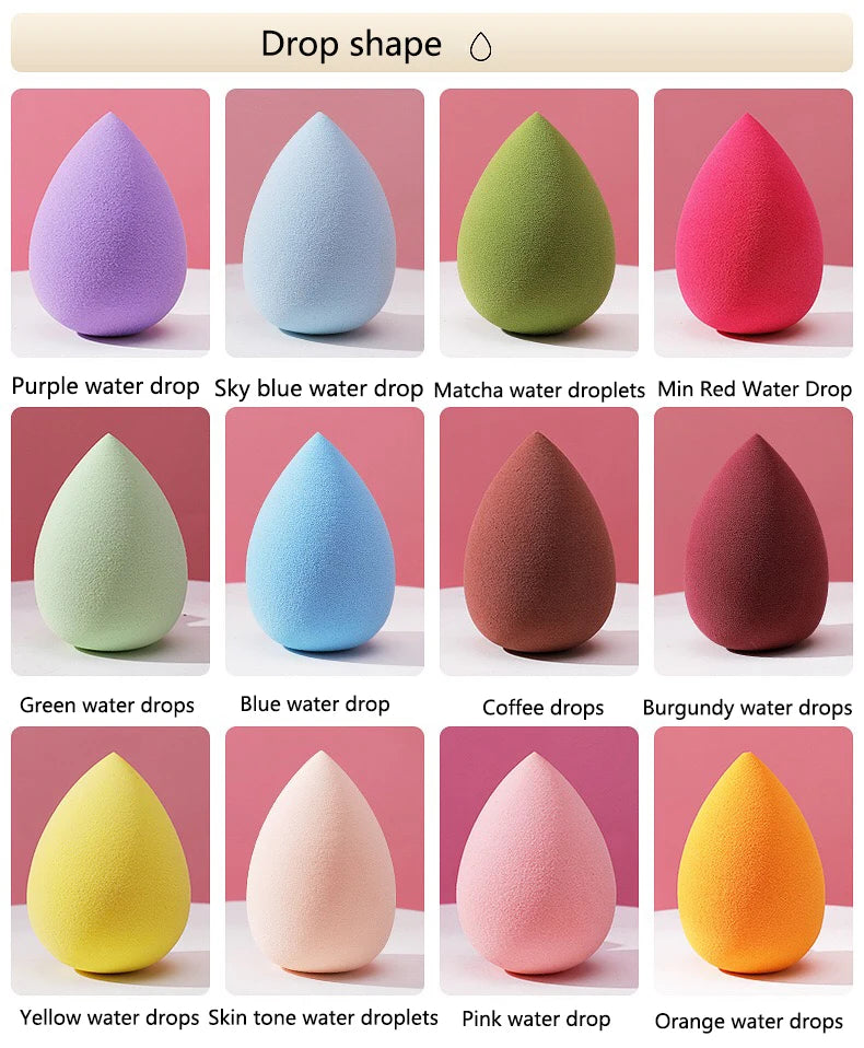 Makeup Sponge Puff Professional Cosmetic Puff Powder Smooth Women's Makeup  Foundation Sponge Beauty Make Up Tool Accessories