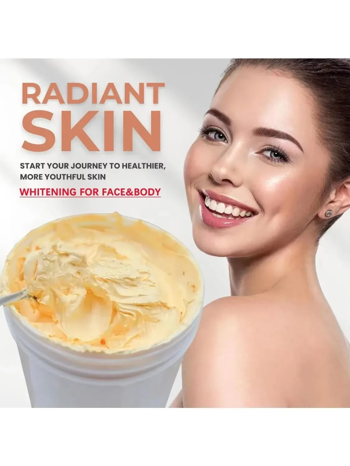 New Strong Effective Best Bleaching Whitening Cream Facial Neck Hands Feet Without Side Effects Dark Black Brighten Skin Care