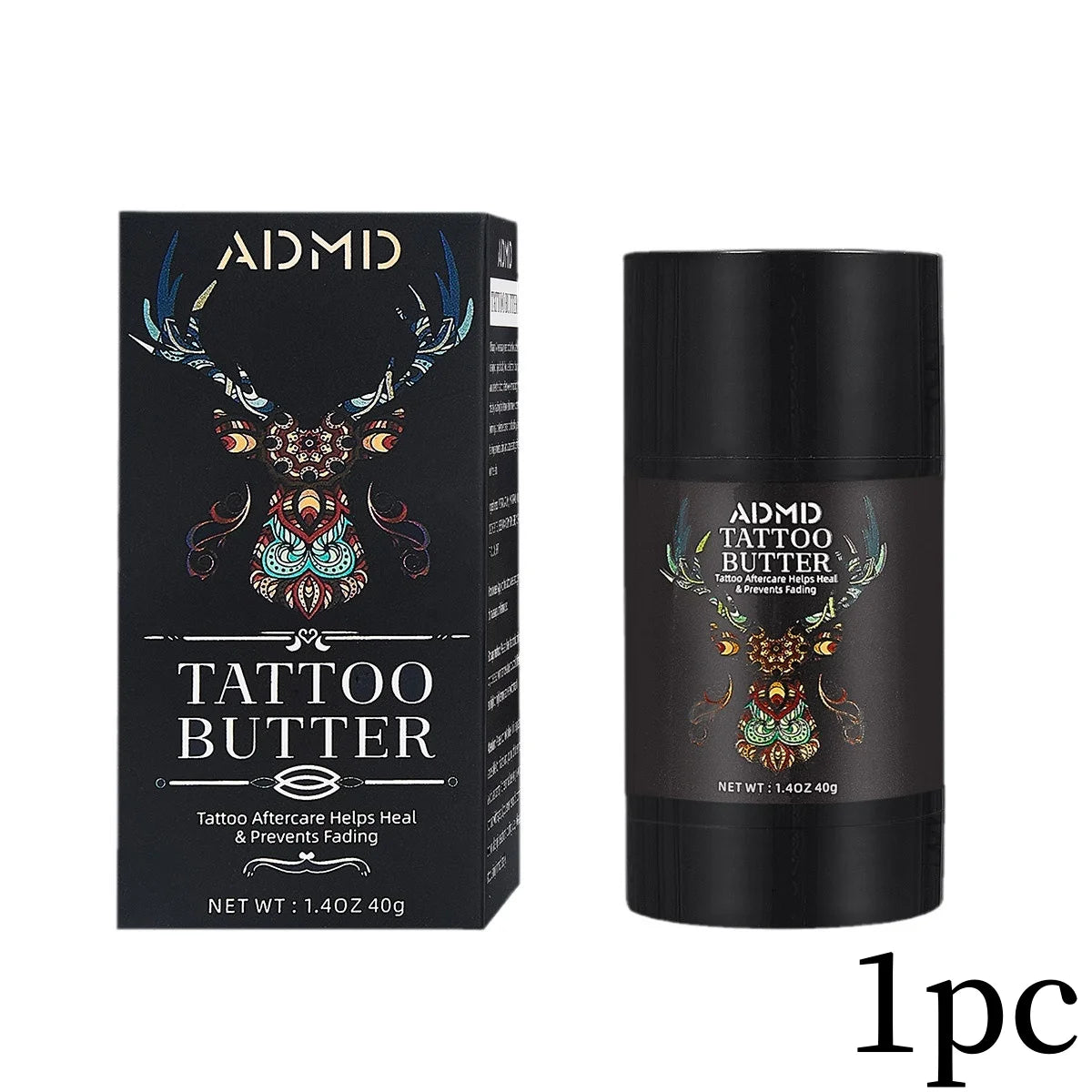 40g Tattoo Care Cream Nourishing Tattoo Balm Stick for Long-Lasting Color Preservation Soothing Skincare Paste for Tattooed Skin