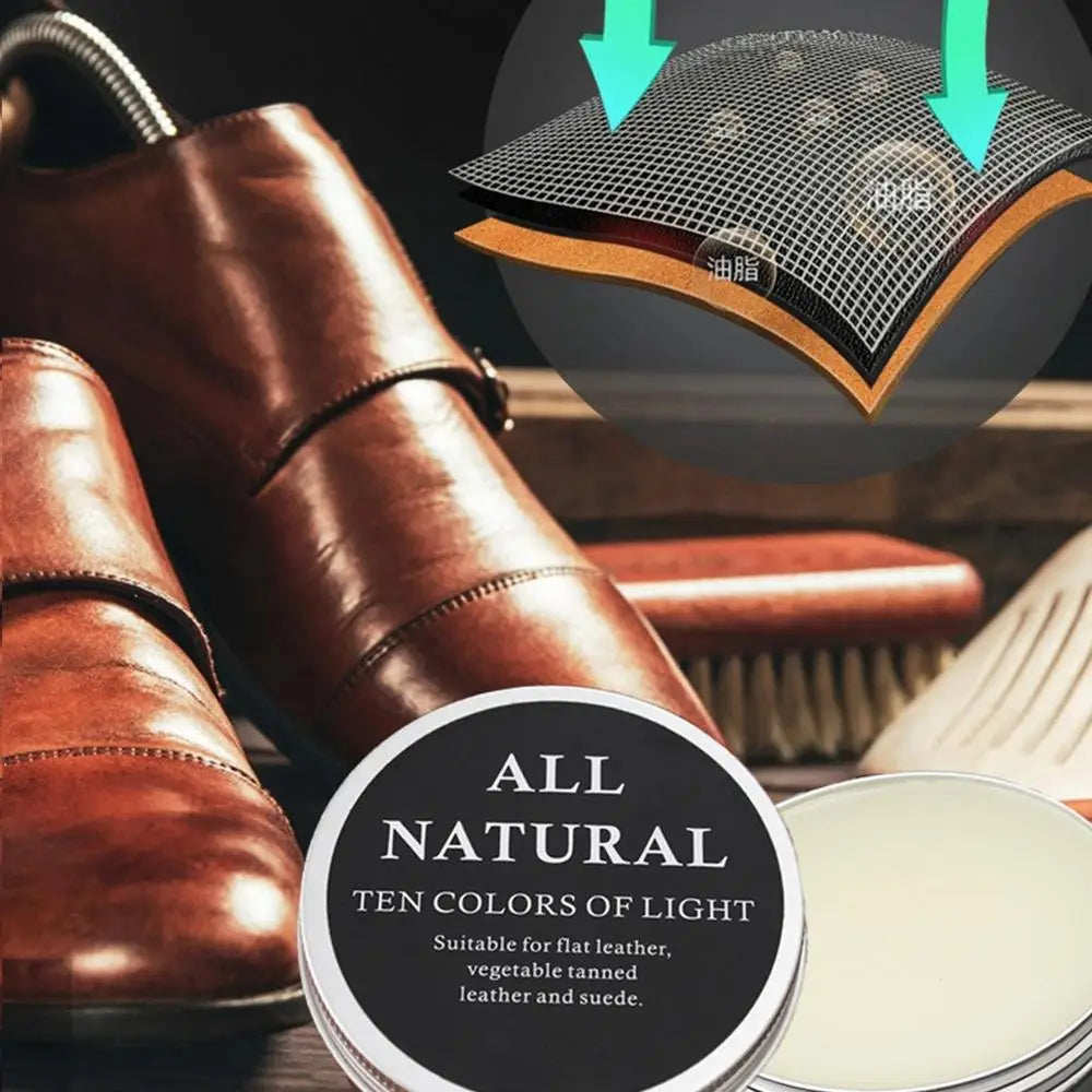 30/50/100g Leather Care Cream Natural Leather Conditioner Genuine leather mink cream care oil Refurbishing Restoration Agent