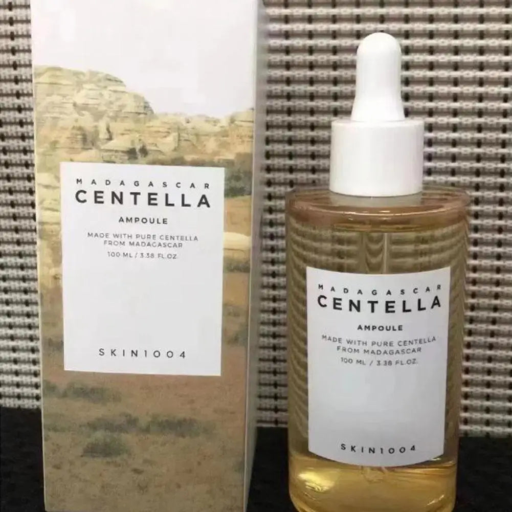 Centella Asiatica Essence Moisturizing Primer Hyaluronic Brightening Capsule Ampoule Solution Hydrating Latex Skin Care Set