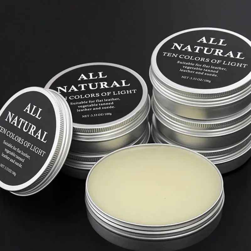 30/50/100g Leather Care Cream Natural Leather Conditioner Genuine leather mink cream care oil Refurbishing Restoration Agent