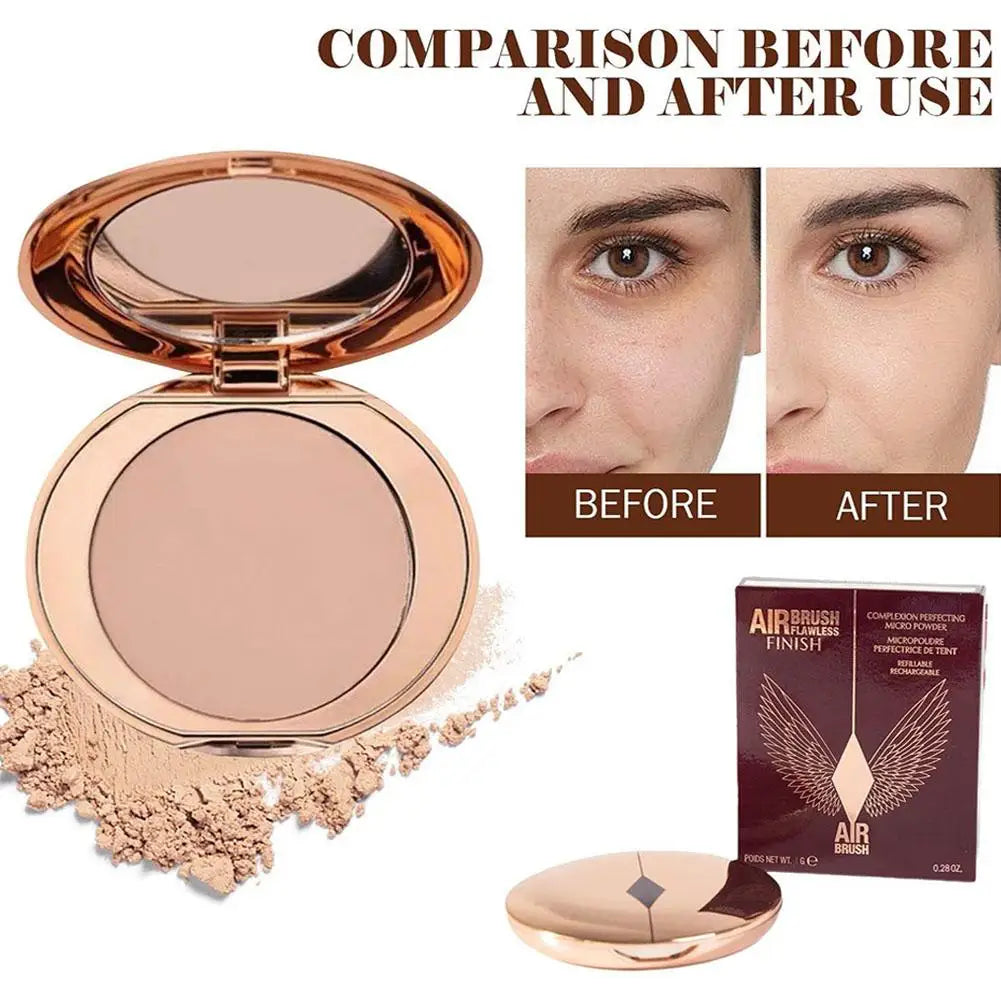 Facial Oil Control Powder Concealer Bronzer Foundation Natural Powder Waterproof Contour Palette Shadow Powder Concealer Makeup