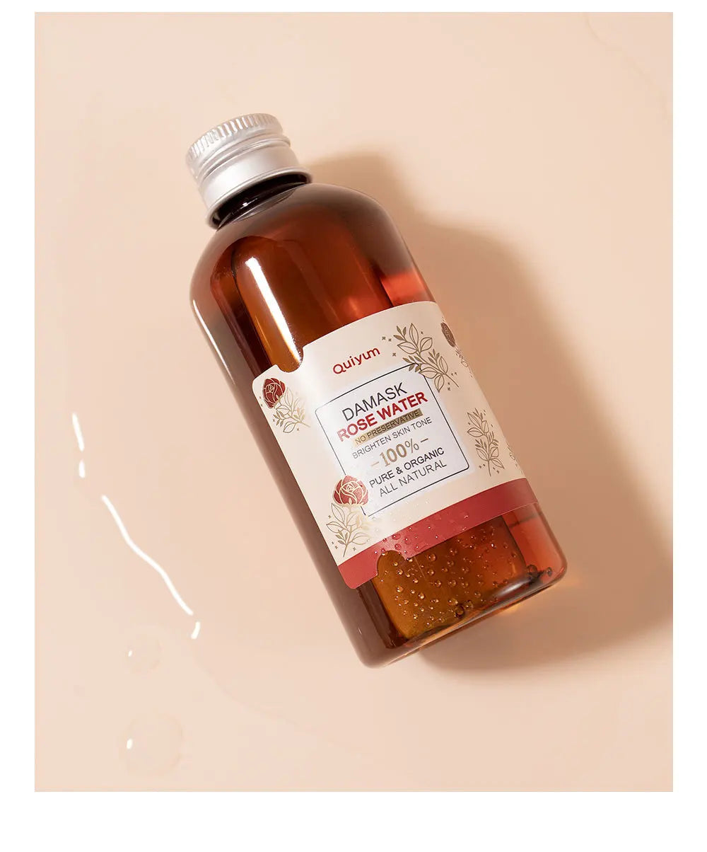 Face Care Rose Water Nourishing Skin Improve Dullness Anti Aging Facial Toner Damask Korean Skincare Products 100ml