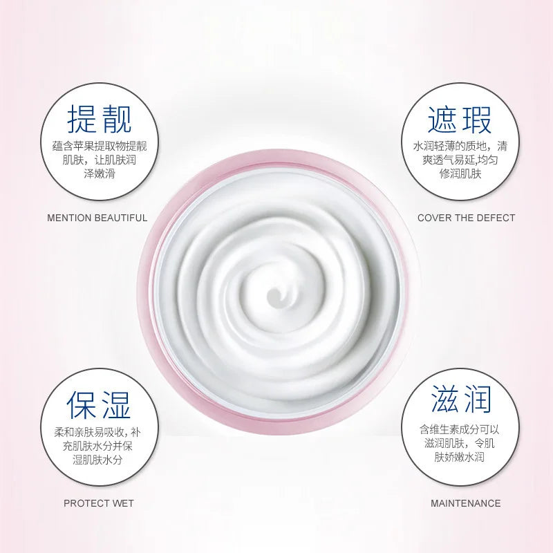 Bioaqua Moisturizing Tone-Up Cream V7 Whitening Face Cream Anti-Aging Brighten Fade Blemishes Day Cream Facial Care Nude Makeup